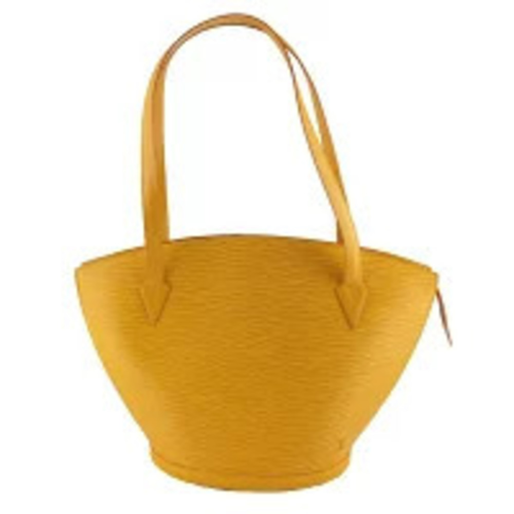 Louis Vuitton Saint Jacques Shopping Shoulder Bag Epi Leather Tassili Yellow